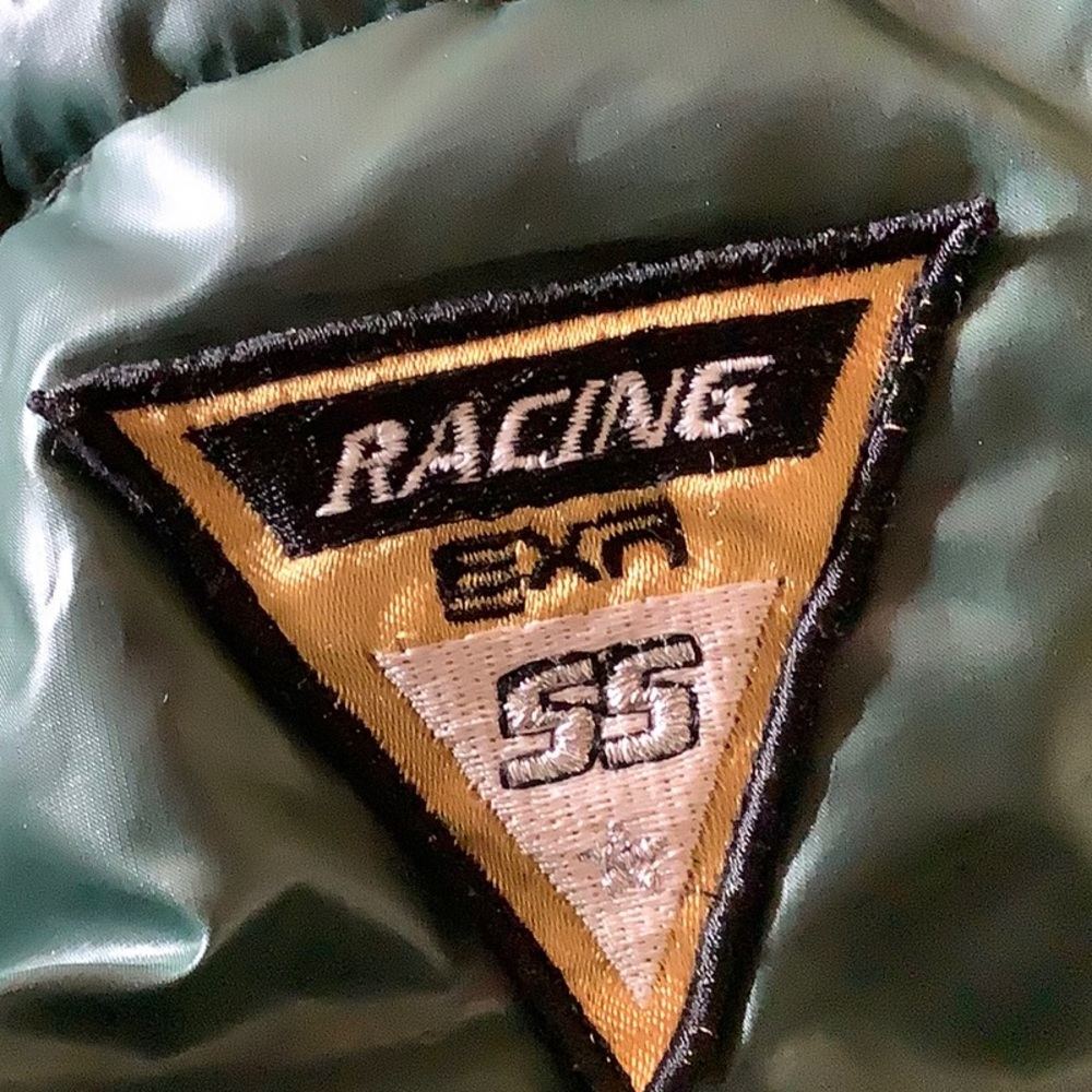 EXA Racing Green Puffer Jacket - Picture 10 of 11